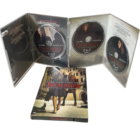 Damages TV Series DVD Seasons 2, 3, 4, Pre-owned - Picture 11 of 11